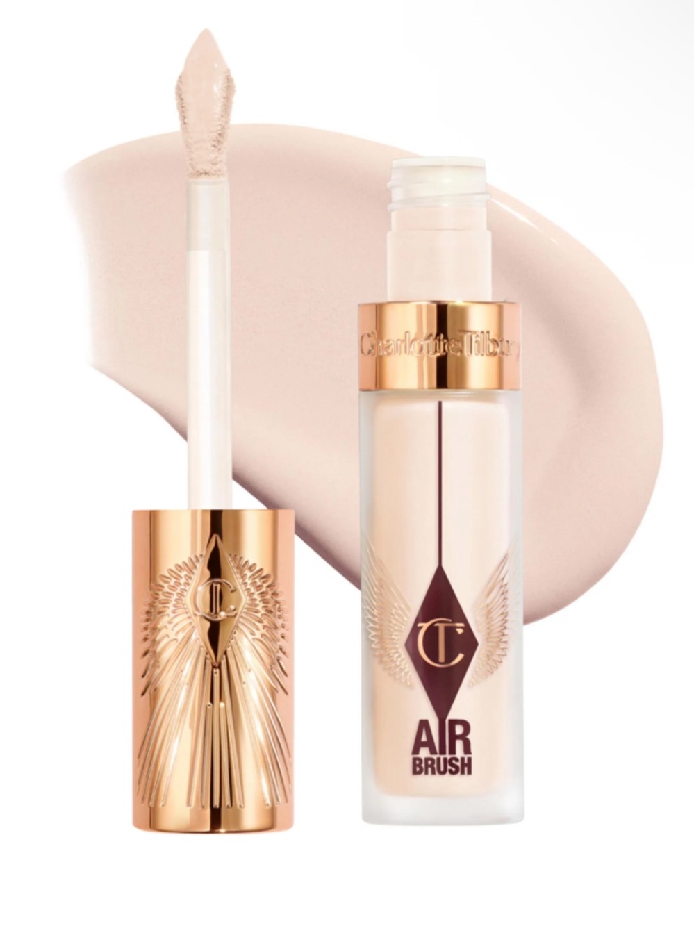 EMPTY BUNDLE Charlotte Tilbury Airbrush Concealer and setting spray.